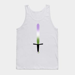 Genderqueer Sword Tank Top